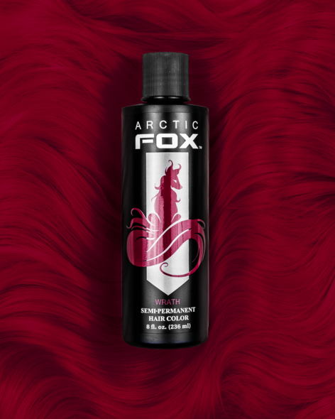 Arctic Fox - Wrath - Гнев - красная краска для волос. 